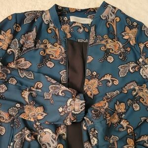 Paisley women's bomber jacket